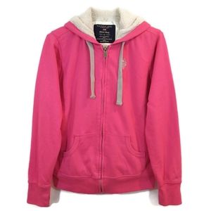 Ralph Lauren Polo XL Pink Zip Up HoodieJacket